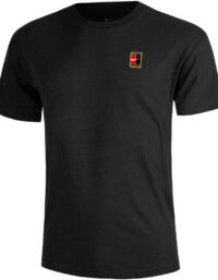 Nike Court Tee Max 90s Original Content T-shirt Herrar Svart - L