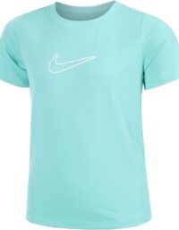 Nike One Std T-shirt Flickor Turkos - Xl