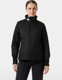 Helly Hansen Women's Crew Hooded Pile Jacket Svart XS