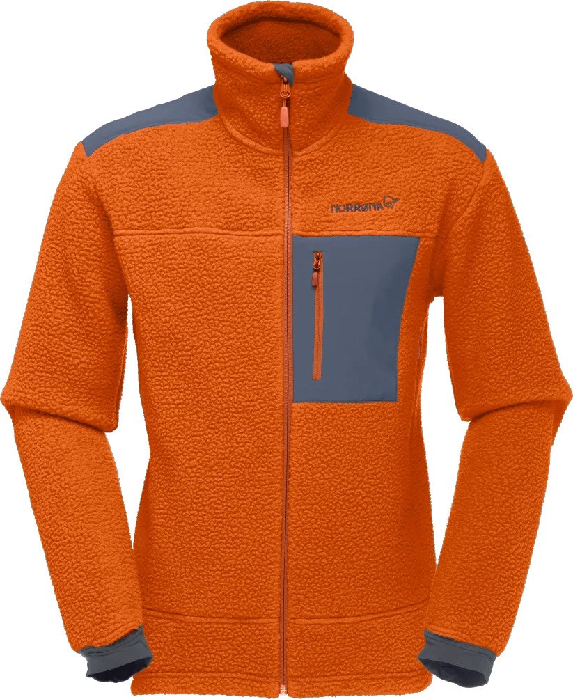 Norrøna Norrøna Men's Trollveggen Thermal Pro Jacket Gold Flame