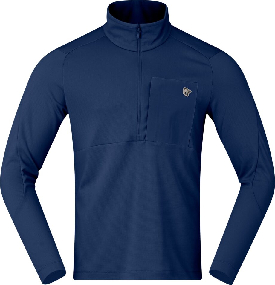 Norrøna Norrøna Men's Femund Warm1 Half-Zip Indigo Night