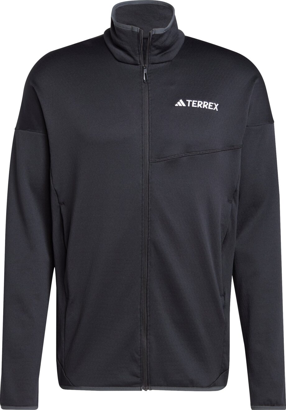 Adidas Adidas Men's Terrex Xperior Climawarm Light Fleece Jacket Black