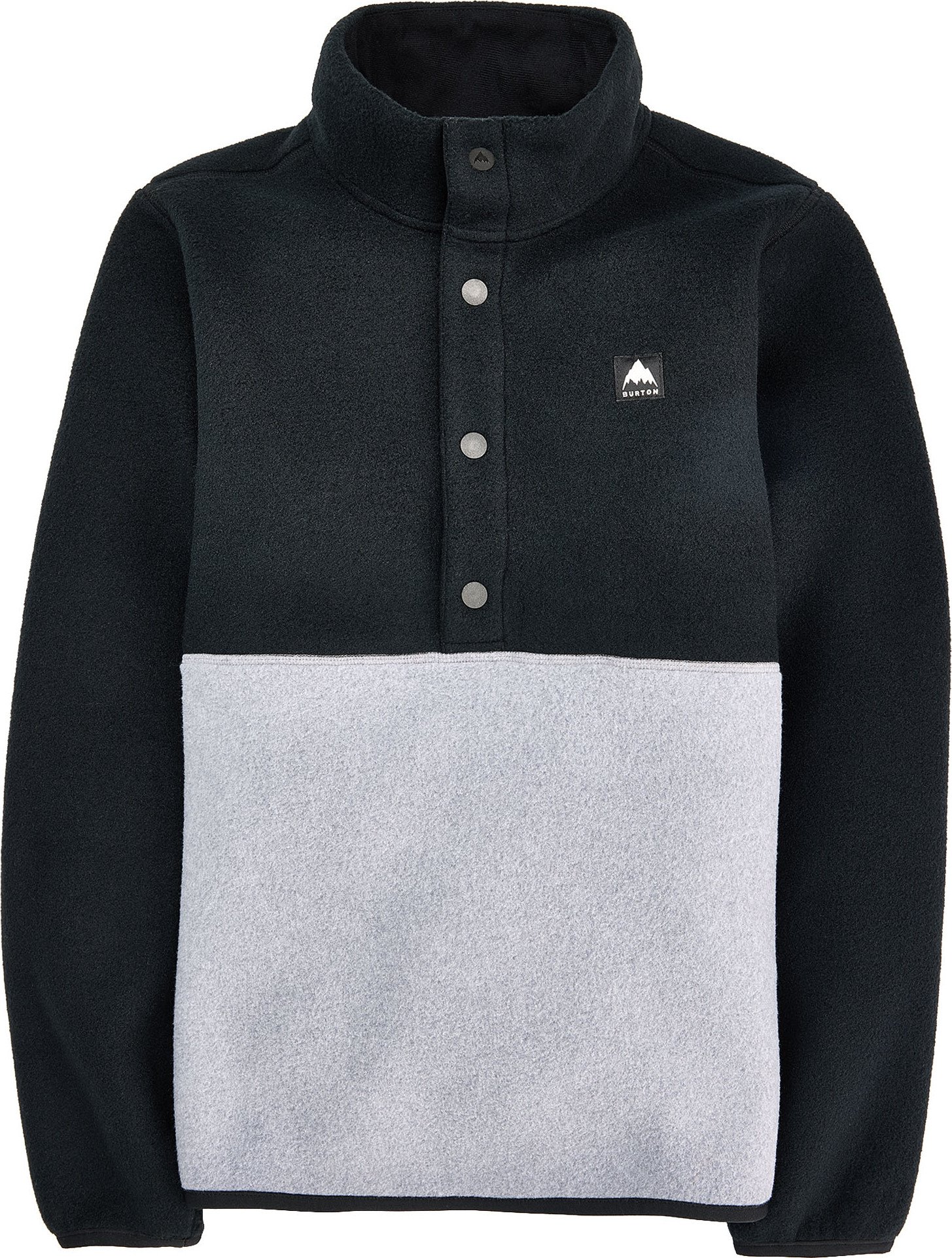 Burton Burton Kids Cinder Anorak True Black/gray Heather