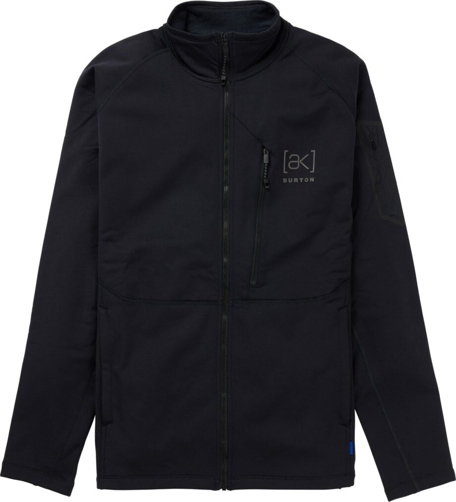 Burton Burton Men's Ak Baker Stretch Fleece Full-Zip True Black