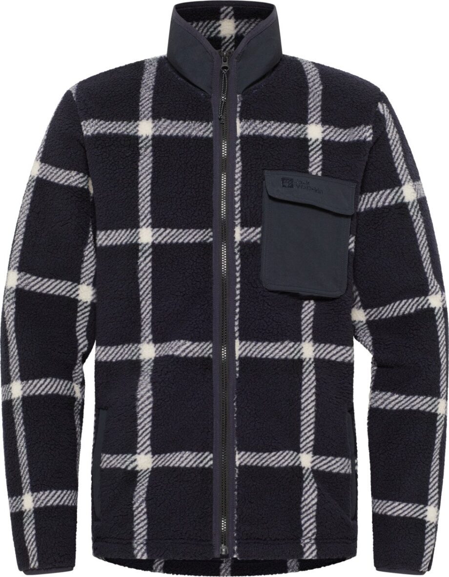 Jack Wolfskin Jack Wolfskin Men's Felslicht Check Jacket Dark Navy