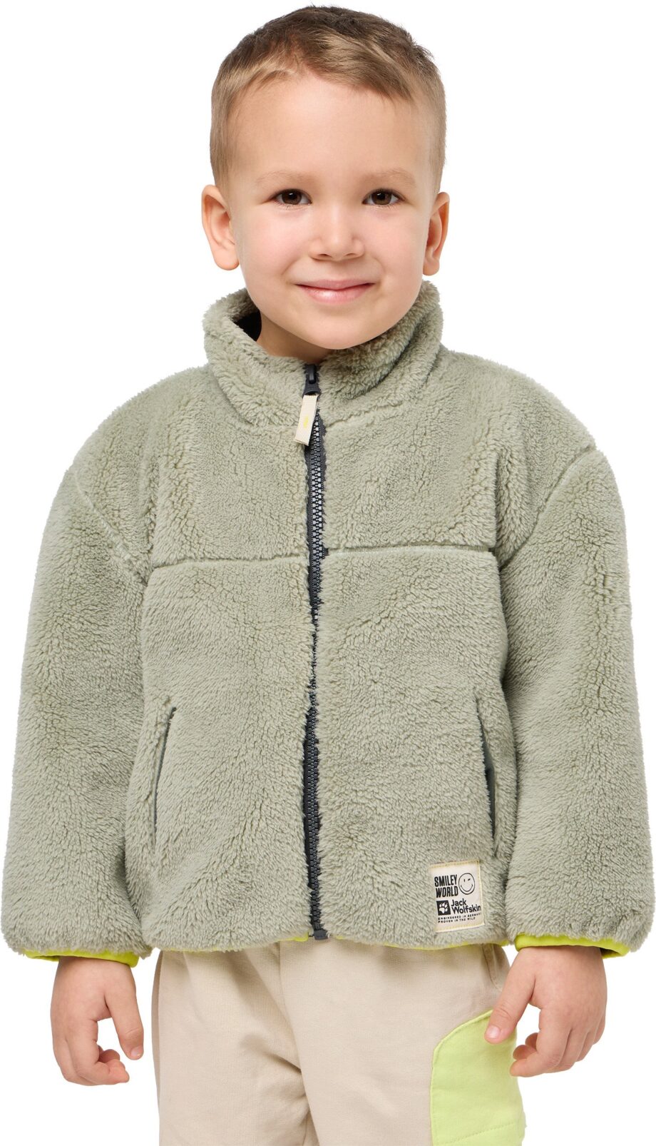 Jack Wolfskin Jack Wolfskin Kids' Smileyworld Fleece Jacket Mint Leaf
