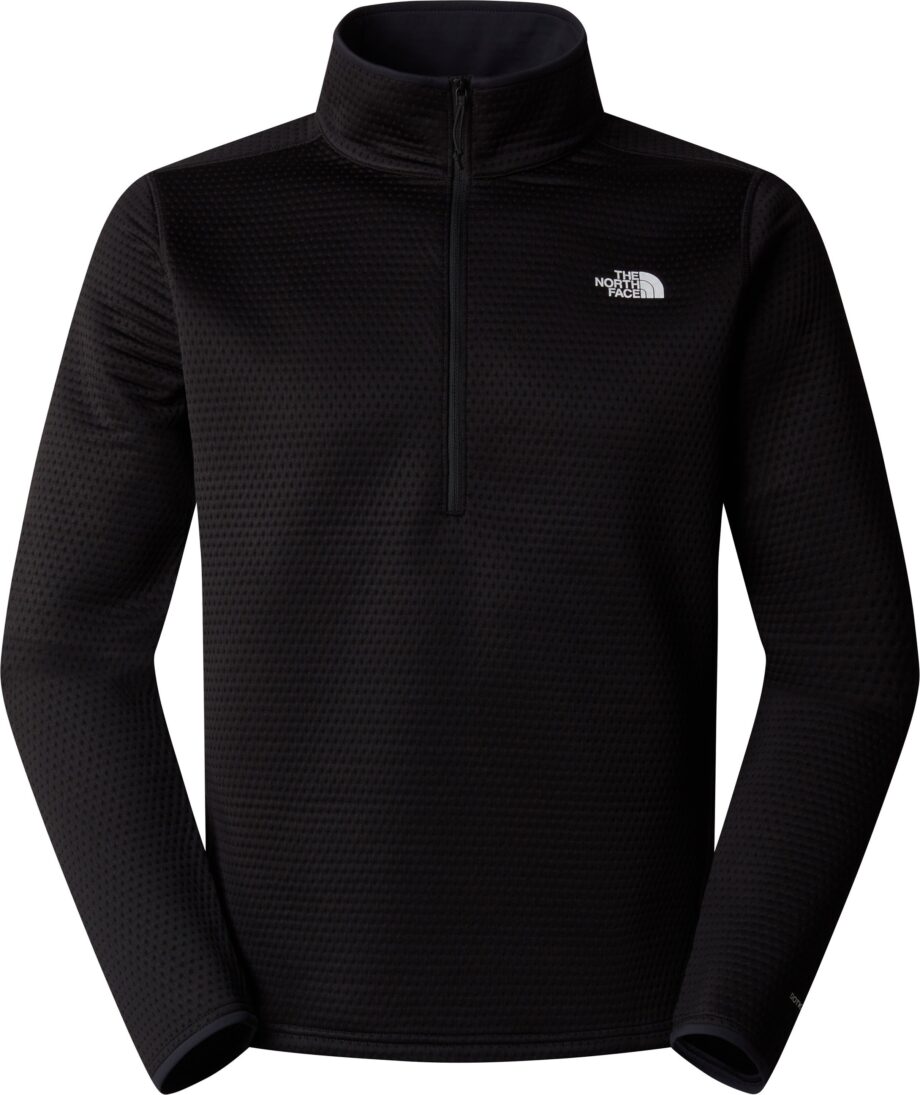 The North Face The North Face Men's Vertical Thermal 1/4 Zip Fleece TNF Black