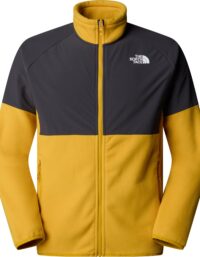 The North Face The North Face Men's Glacier Heavyweight Full Zip Fleece Turmeric/Asphalt Grey/TNF Black
