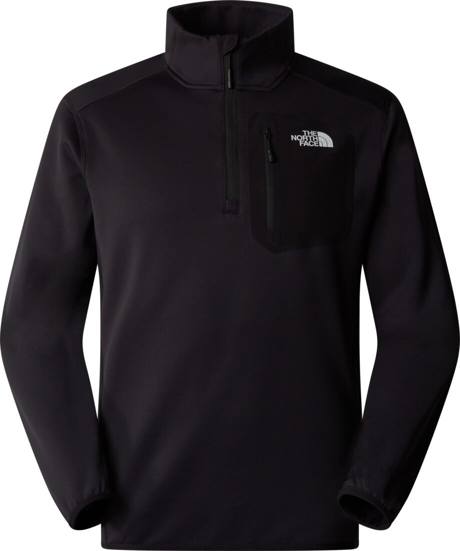 The North Face The North Face Men's Crest 1/4 Zip Fleece TNF Black