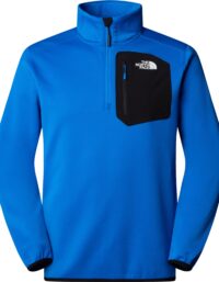The North Face The North Face Men's Crest 1/4 Zip Fleece Hero Blue/TNF Black