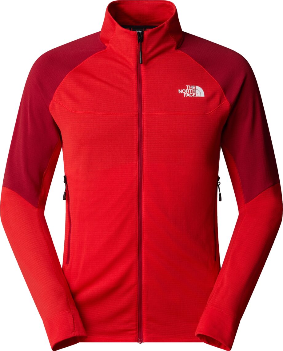 The North Face The North Face Men's Bolt Polartec Jacket High Risk Red/Garnet Red