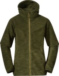bergans Bergans Youth Hareid Girl Jacket Dark Olive Green
