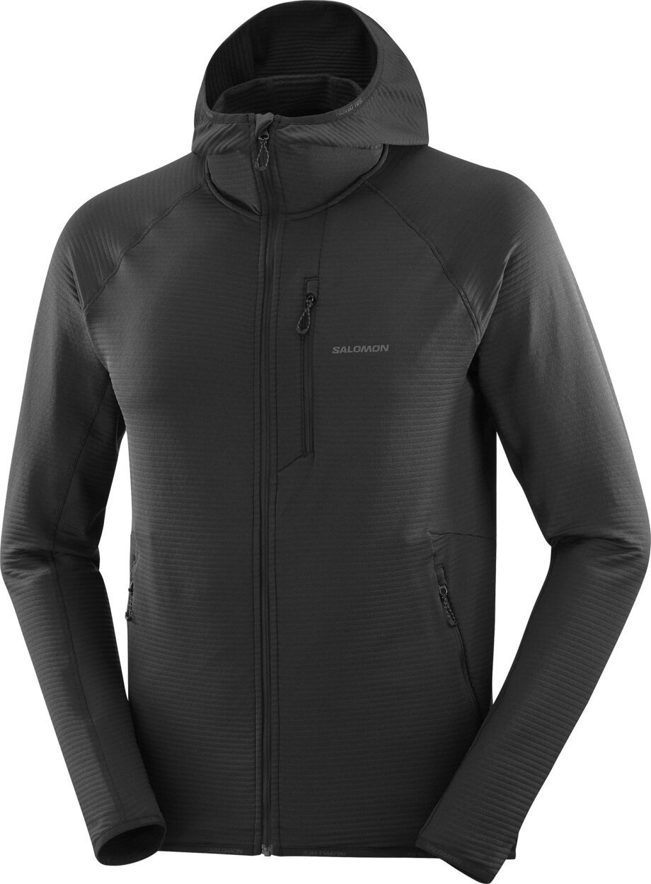 Salomon Salomon Men's Essential Lightwarm Hoodie Deep Black