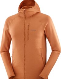 Salomon Salomon Men's Essential Lightwarm Hoodie Sierra