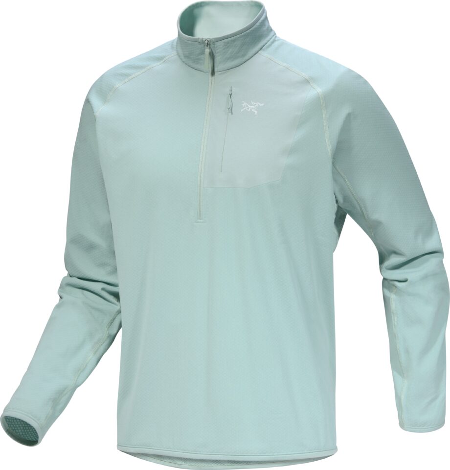 Arcteryx Arc'teryx Men's Delta 1/2 Zip Stone Green