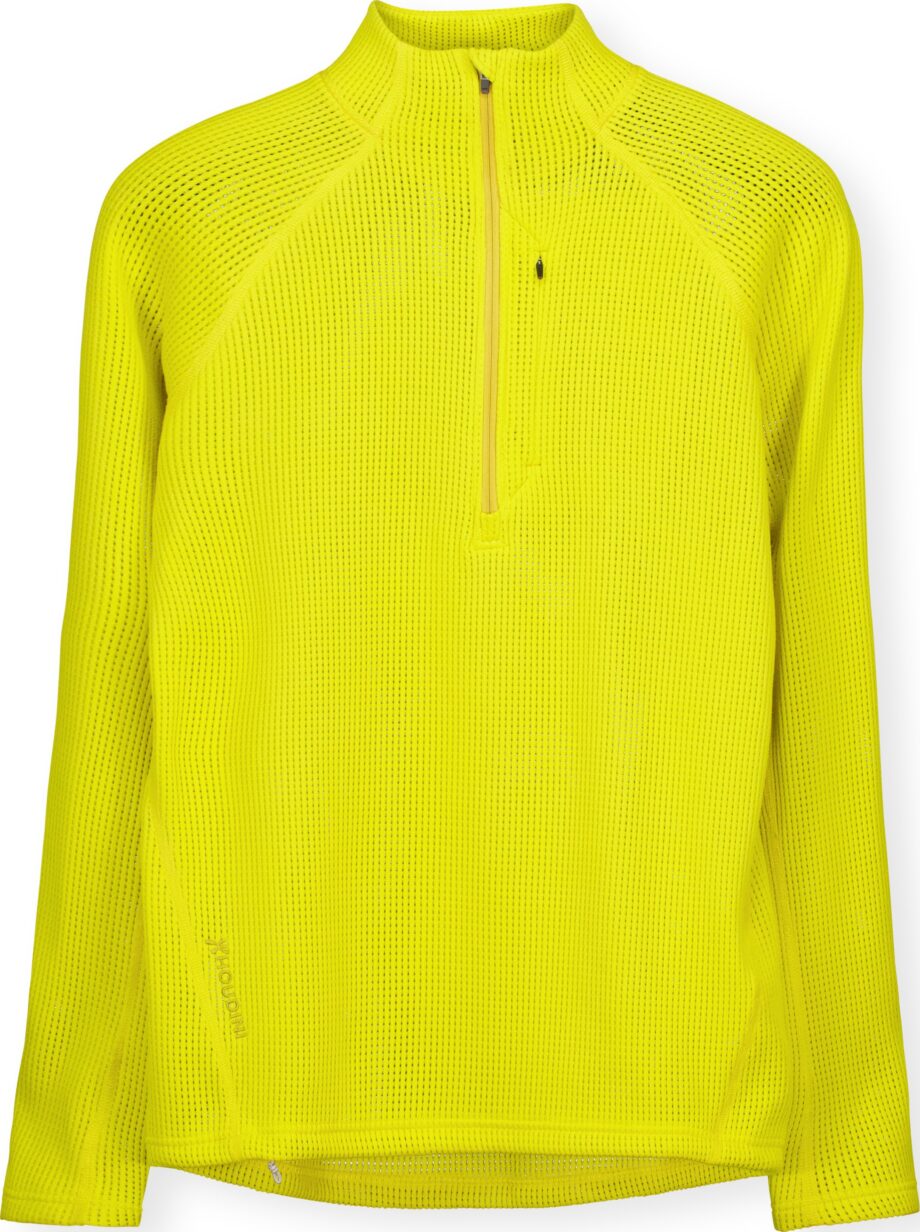 Houdini Houdini Men's Pace Flow Half Zip Be The Light Green
