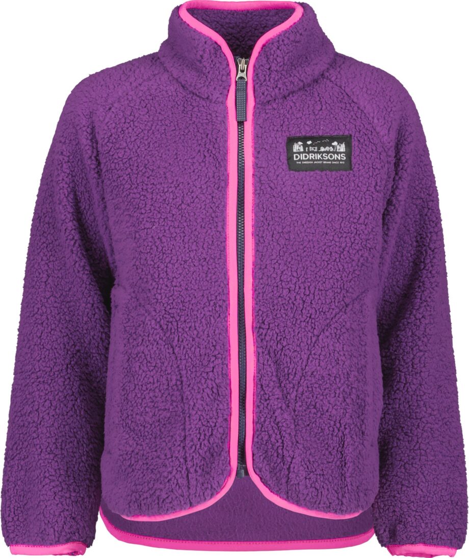 Didriksons Didriksons Kids' Gibbs Full Zip 2 Royal Purple