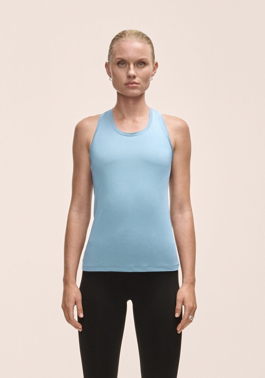 Casall Essential Racerback Tank - Dream Blue