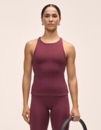 Casall Soft Touch Bra Tank - Cherry Moon