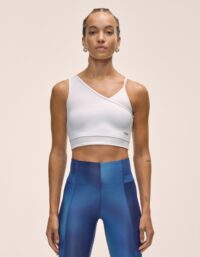 Casall Asymmetry Sports Top - White