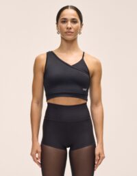Casall Asymmetry Sports Top - Black