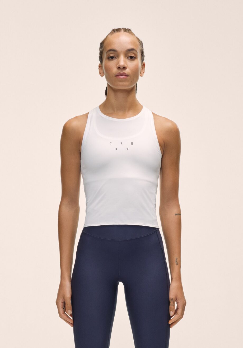 Casall True Bonded Tank - White