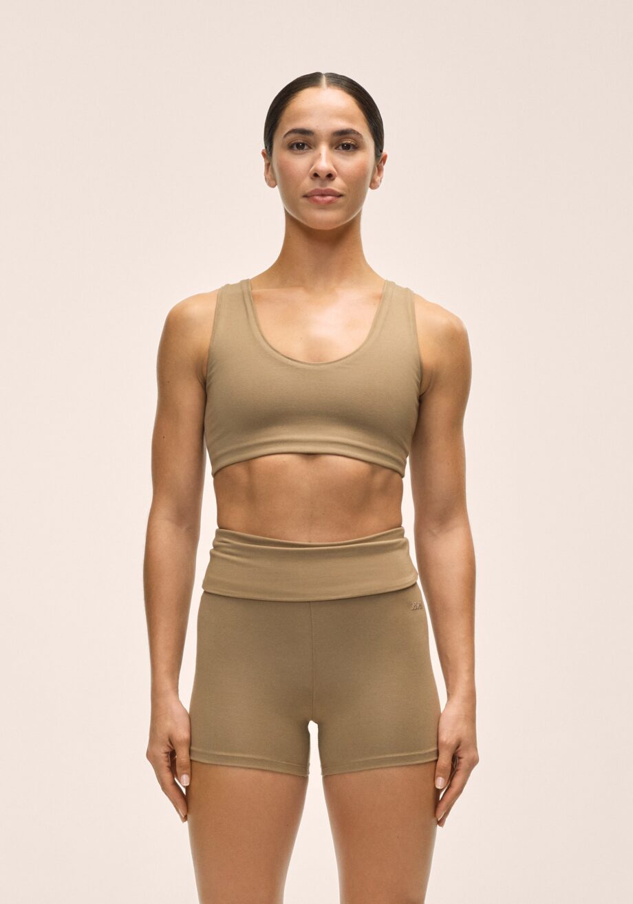 Casall Sublime Fling Bralette - Light Khaki