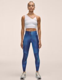 Casall Brick High Waist Tights - Imagine Blue