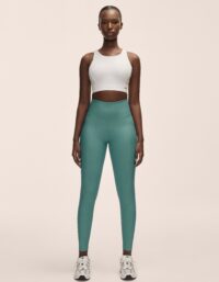 Casall Pure Pocket High Waist Tights - Winter Green