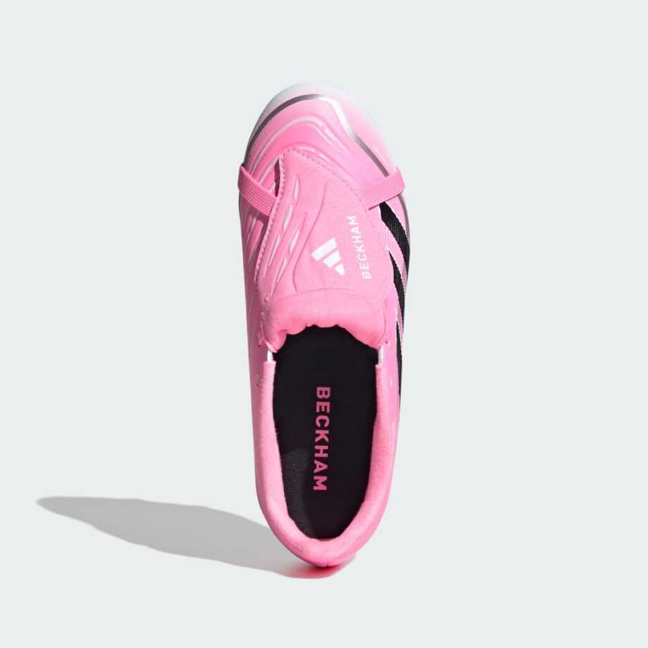Adidas PREDATOR LEAGUE Barnfotbollsskor med vikbar plös för fasta/varierade underlag - Beckham