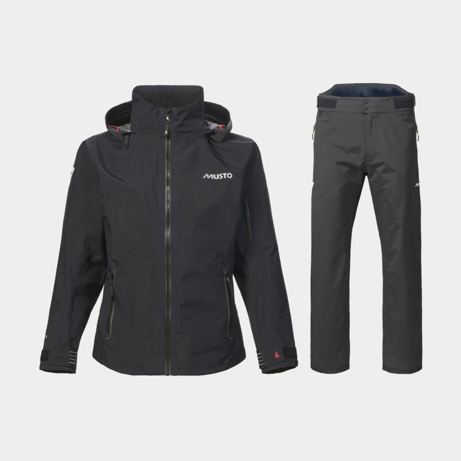 Seglarställ Musto LPX GORE-TEX + BR1 Solent, Black, dam, Large (UK 14)