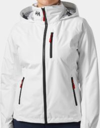 Helly Hansen Dam Crew Mellanlager Seglarjacka Med Huva 2.0 Vit XS