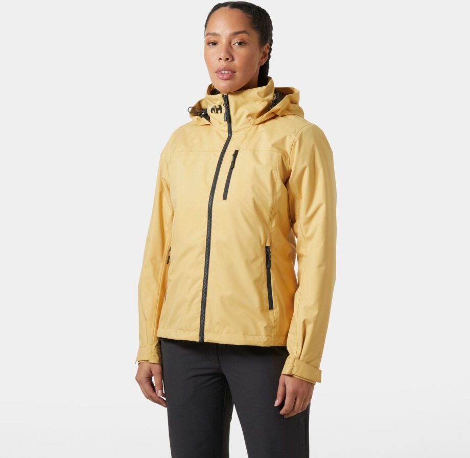Helly Hansen Dam Crew Mellanlager Seglarjacka Med Huva 2.0 Beige XS