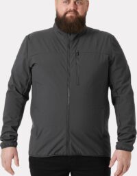 Helly Hansen Herr Crew Softshell Väderbeständig Jacka 20 Grå XL