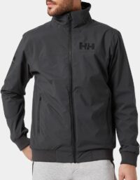 Helly Hansen Herr HP Racing Lifaloft Vattentät Bomberjacka Grå S
