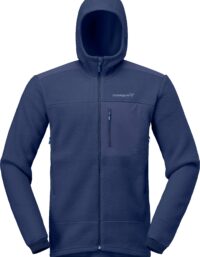 Norrøna Norrøna Men's Trollveggen Warm3 Zip Hood Indigo Night
