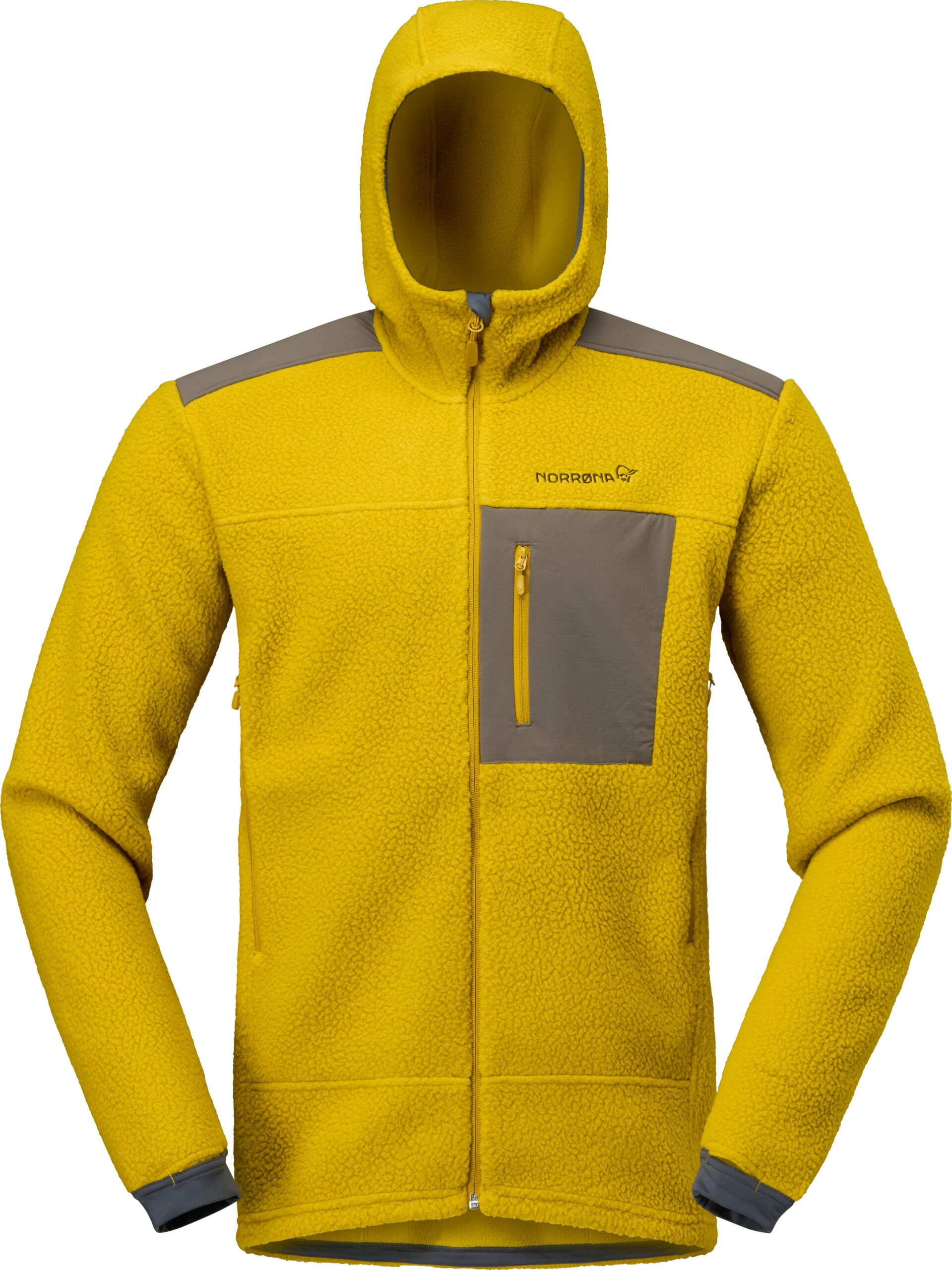 Norrøna Norrøna Men's Trollveggen Warm3 Zip Hood Golden Palm