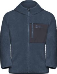Jack Wolfskin Jack Wolfskin Kids' Ice Curl Hood Jacket Midnight Sky