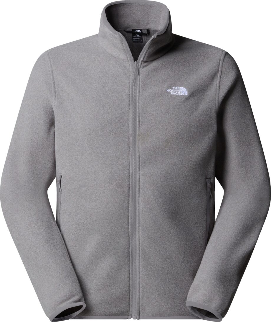 The North Face The North Face Men's Glacier Fleece Jacket TNF Mid Grey Heather