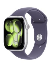 Apple Watch S11 GPS 46mm Silver Aluminium Purple Fog Sport Band M/L
