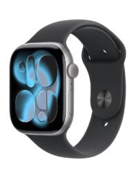 Apple Watch S11 GPS+Cell 46mm Space Grey Aluminium Black Sport Band M/L