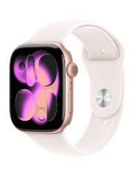 Apple Watch S11 GPS 46mm Rose Gold Aluminium Light Blush Sport Band S/M