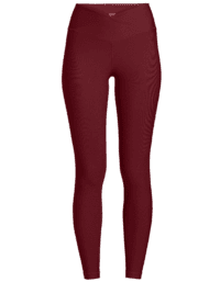 Casall Overlap High Waist Tights - Evening Red