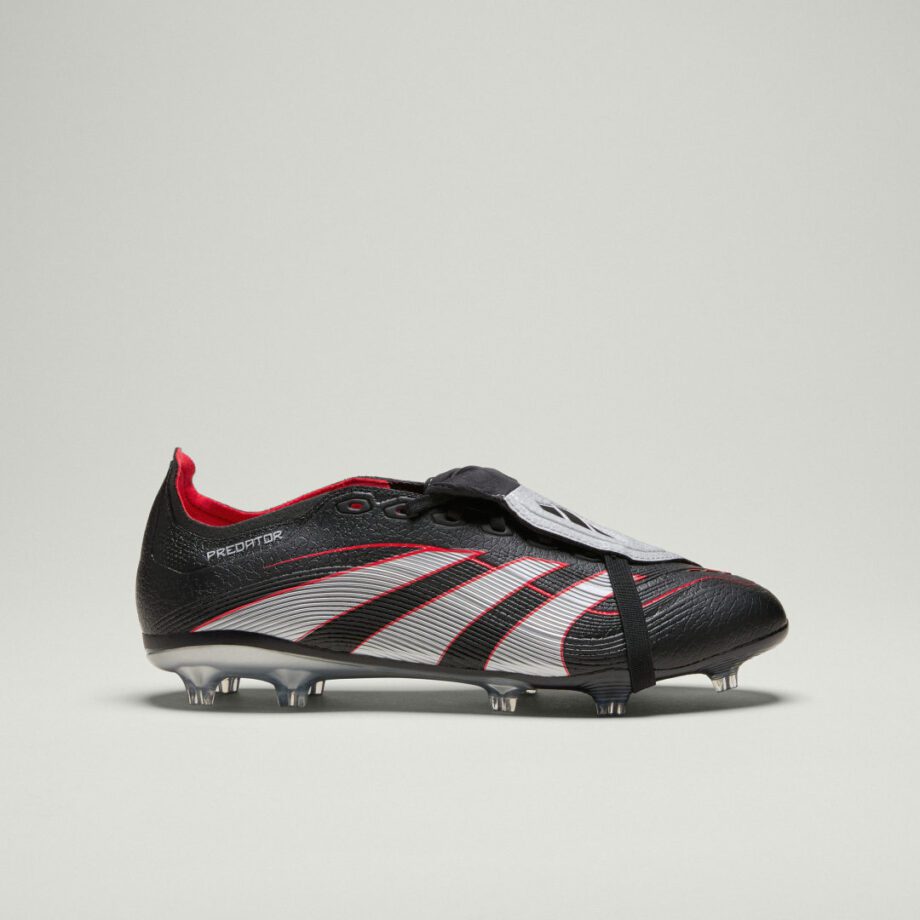 Adidas Predator Obsidian Strike fotbollsskor för fasta underlag/multi-ground med vikbar plös