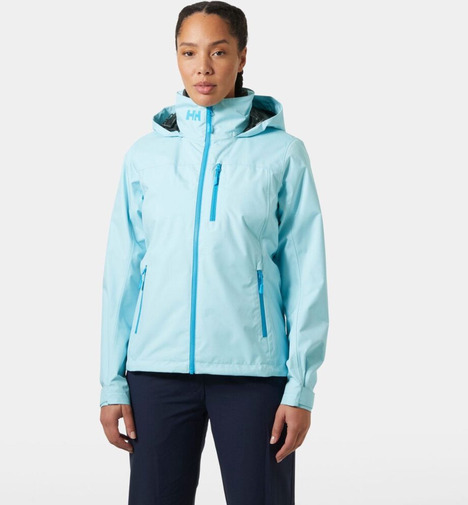 Helly Hansen Dam Crew Seglarjacka Med Huva 2.0 Blå 3XL