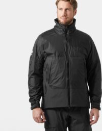 Helly Hansen Unisex Ægir Midlayer Jacket Svart L