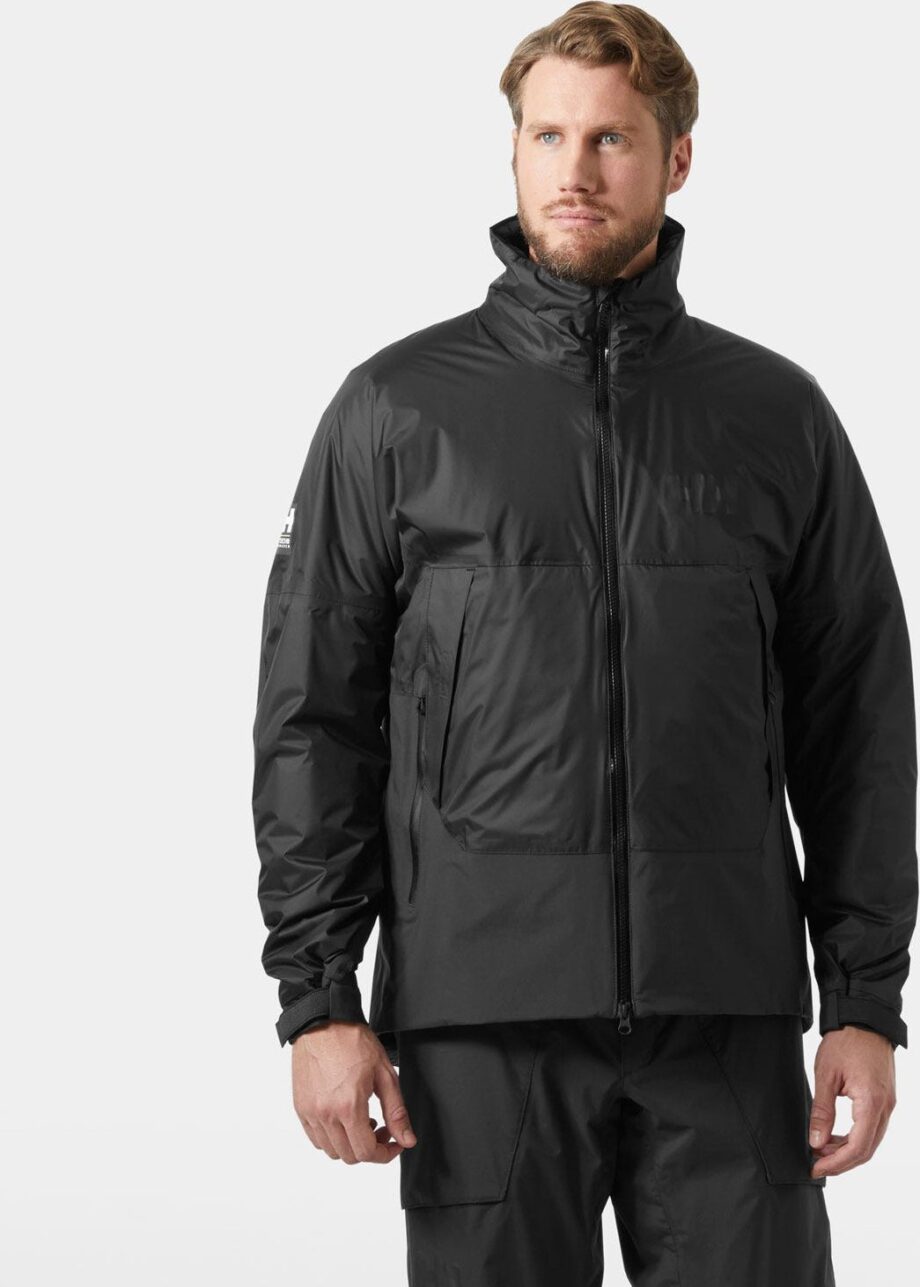 Helly Hansen Unisex Ægir Midlayer Jacket Svart L