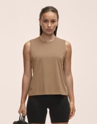 Casall Graphic Tank - Light Khaki