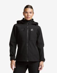 Revolution Race Hiball Softshell Jacket Dam Black, Storlek:S