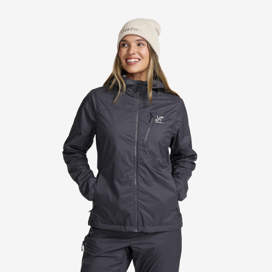 Revolution Race Brisk Tech Fleece-lined Jacket Dam India Ink, Storlek:2XL